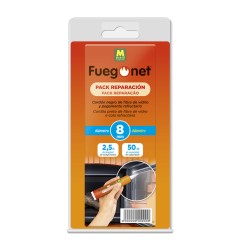 Kit reparación: cordón aislante ø8 mm x 2,5 m + adhesivo 50 ml