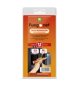Kit reparación: cordón aislante ø12 mm x 2,5 m + adhesivo 50 ml