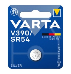 Micro pila de boton silver sr54 - v390 1,55v (blister 1 unid.) ø11,6x3,05mm