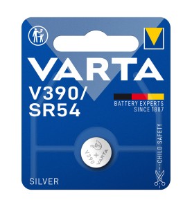 Micro pila de boton silver sr54 - v390 1,55v (blister 1 unid.) ø11,6x3,05mm