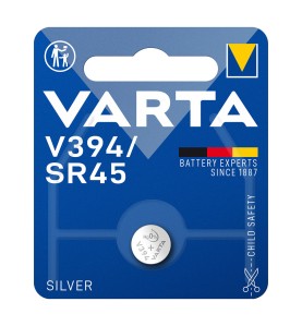 Micro pila de boton silver sr45 - v394 1,55v (blister 1 unid.) ø9,5x3,6mm
