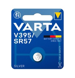 Micro pila de boton silver sr57 - v395 1,55v (blister 1 unid.) ø9,5x2,73mm