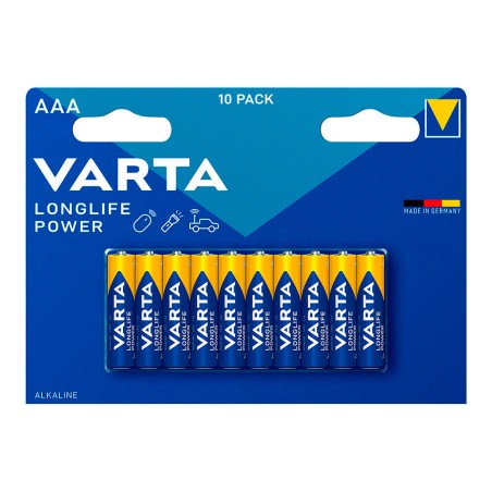 Pila alkalina longlife power aaa - lr03 (blister 10 uds) ø10,5x44,5mm