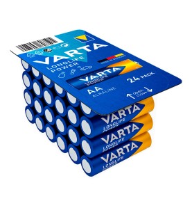 Pila alkalina longlife power aa - lr06 caja 24 uds ø14,5 x 50,5 mm