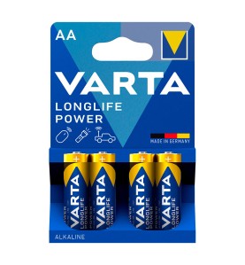 Pila alkalina longlife power aa - lr06 2 tiras (10 blisters 4 unid.) ø14,5 x 50,5 mm precio por blister