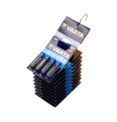 Pila alkalina longlife power aa - lr06 2 tiras (10 blisters 4 unid.) ø14,5 x 50,5 mm precio por blister