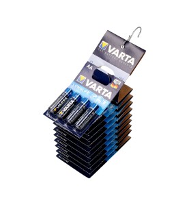 Pila alkalina longlife power aa - lr06 2 tiras (10 blisters 4 unid.) ø14,5 x 50,5 mm precio por blister