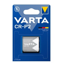 Pila lithium cr-p2 - 6 v (blister 1 unid.) 34,5 x 19,5 x 35 mm