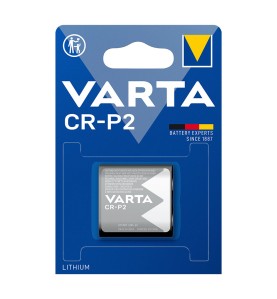 Pila lithium cr-p2 - 6 v (blister 1 unid.) 34,5 x 19,5 x 35 mm