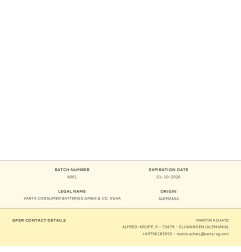 Pila varta aaaa - lr61 (blister 2 unid.) ø7,9x41,9mm