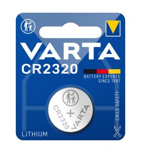 Micro pila de boton lithium cr2320 3v (blister 1 unid.) ø23x2,0mm