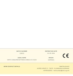 Micro pila de boton lithium cr1220 3v (blister 1 unid.) ø12,5x2,0mm