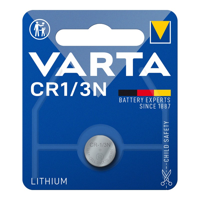 Micro pila de boton lithium cr11108 - cr1/3n 3v (blister 1 unid.) ø11,6x10,8mm
