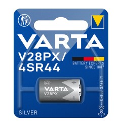 Pila varta silver v28px / 4sr44 6,2v (blister 1 unid.) ø13x25,2mm