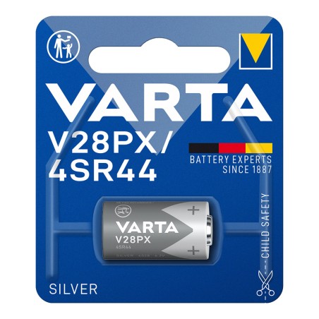 Pila varta silver v28px / 4sr44 6,2v (blister 1 unid.) ø13x25,2mm