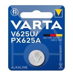 Micro pila de boton alkaline v625u (px625u/lr9) 1,5v (blister 1 unid.) ø16,0x6,2mm