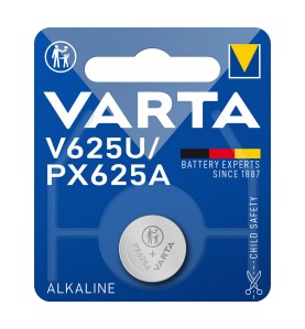 Micro pila de boton alkaline v625u (px625u/lr9) 1,5v (blister 1 unid.) ø16,0x6,2mm