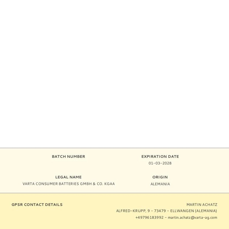Micro pila de boton alkaline v625u (px625u/lr9) 1,5v (blister 1 unid.) ø16,0x6,2mm