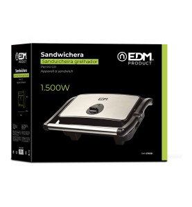 Sandwichera doble grill 1500 w