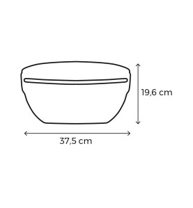 Atrapa insectos con placa adhesiva 1x18w 80m²37,5x19,6cm