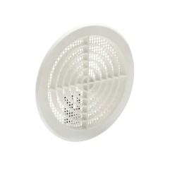 Rejilla empot+clipsar d-12.5-14cm abs blanco+mosquitera