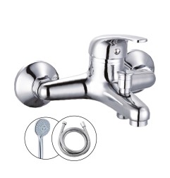 Grifo monomando de bañera empotrado serie saona