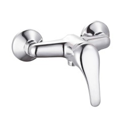 Grifo monomando de ducha empotrado serie saona