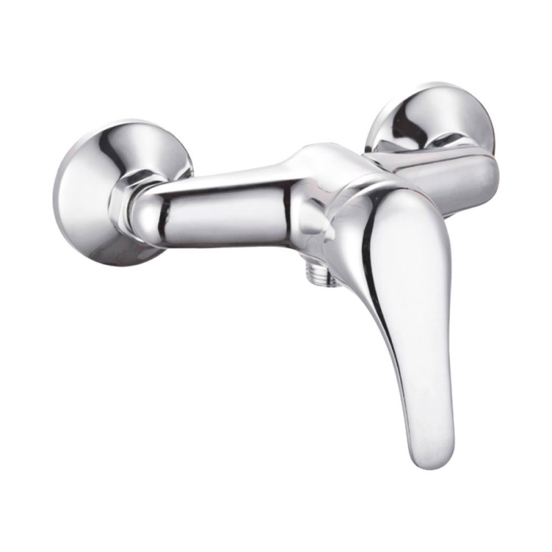 Grifo monomando de ducha empotrado serie saona