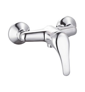 Grifo monomando de ducha empotrado serie saona