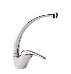Grifo monomando de cocina caño alto serie saona
