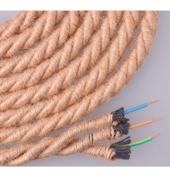 Cable de cuerda de yute trenzado 3 g 0,75mm 20m euro/m