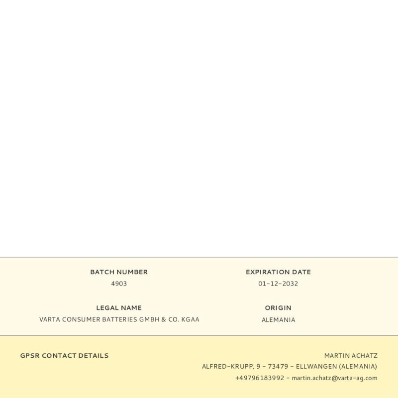 Pila alkalina longlife power aaa - lr03 caja 18 uds ø10,5x44,5mm