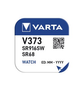 Micro pila de boton silver sr68 - v373 1,55v (blister 1 unid.) ø9,5x1,65mm