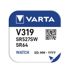 Micro pila de boton silver sr64 - v319 1,55v (blister 1 unid.) ø5,8x2,7mm