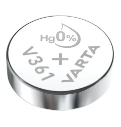 Micro pila de boton silver sr58 - v361 1,55v (blister 1 unid.) ø7,9x2,1mm