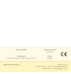 Micro pila de boton silver sr57 - v399 1,55v (blister 1 unid.) ø9,5x2,73mm