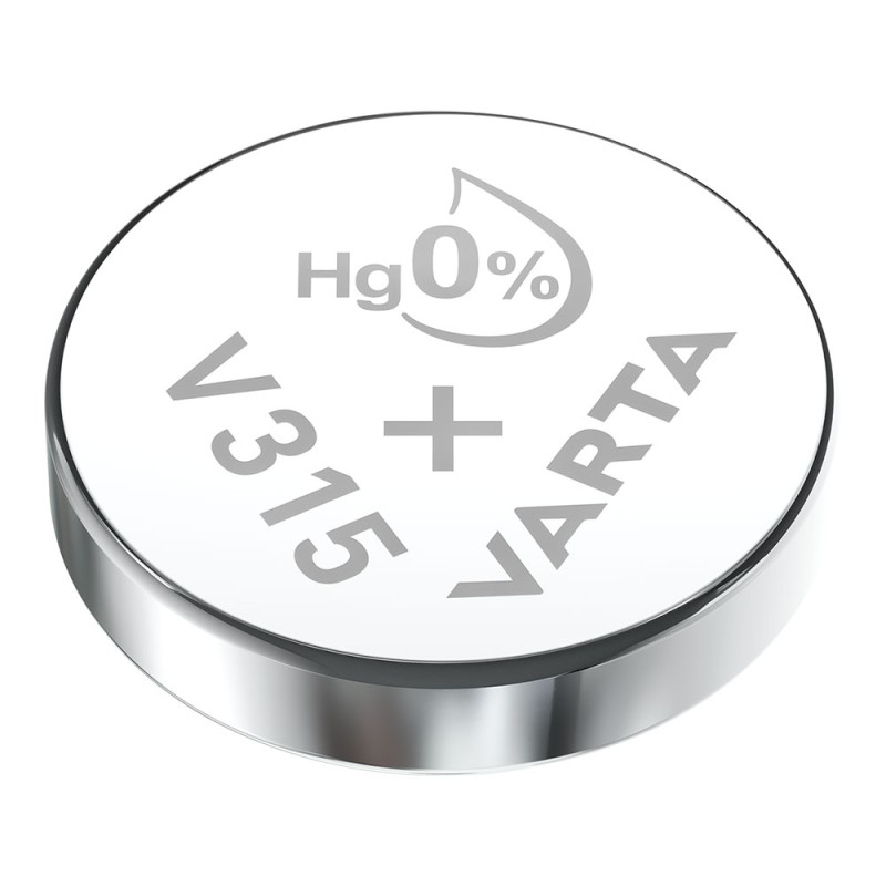 Micro pila de boton silver sr67 - v315 1,55v (blister 1 unid.) ø7,9x1,68mm