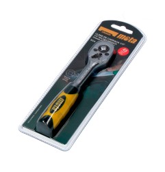 Llave de carraca encastre 1/4" 45 dientes cromo vanadio ec4 mota