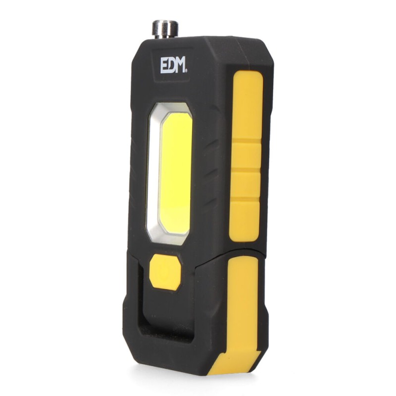 Linterna led xl con imán telescópico, recargable