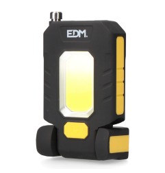 Linterna led xl con imán telescópico, recargable