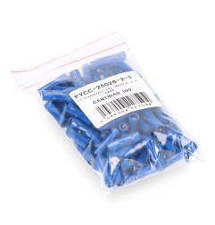 Terminal aislado azul hembra faston 2.8mm (bolsa 100 unid.)