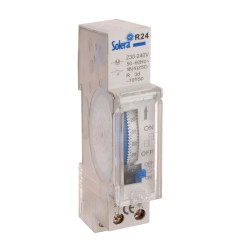 Interruptor horario 24 horas analogico (retractilado) solera r24