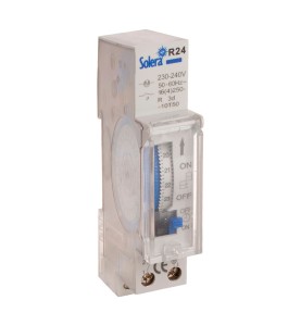 Interruptor horario 24 horas analogico (retractilado) solera r24
