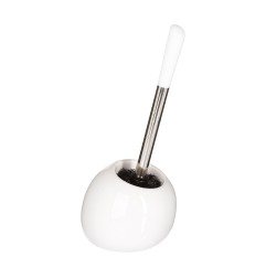 Escobillero wc modelo "sun" color blanco