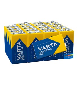 Pila alkalina industrial pro 6lr61- 9 v (caja 20 uds) 26,5 x 17,5 x 48,5 mm