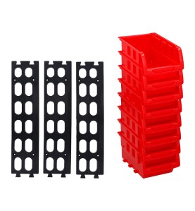Gavetas mini apilables, set de 8 uds, 12 x 10 cm