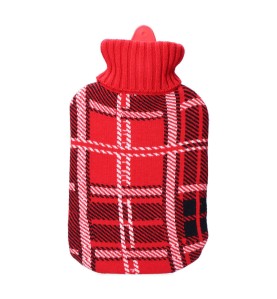 Bolsa de agua caliente 2 l modelo clásico escoces rojo