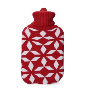 Bolsa de agua caliente 2 l modelo simetrias roja