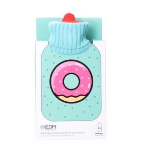 Bolsa de agua caliente 2 l modelo donut glaseado