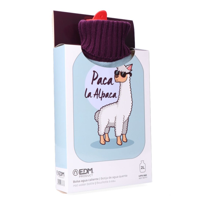 Bolsa de agua caliente 2 l modelo alpaca pop star